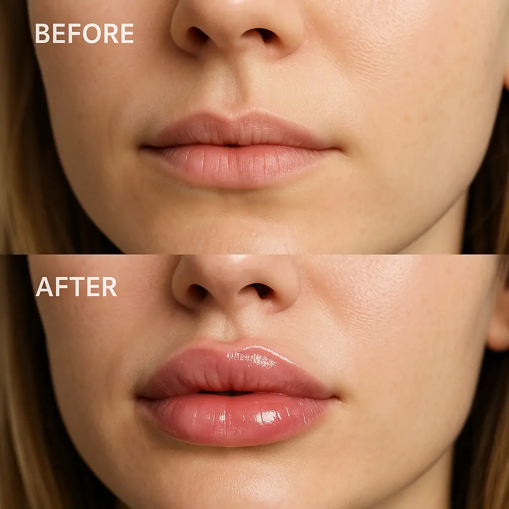 Lip Filler Transformation